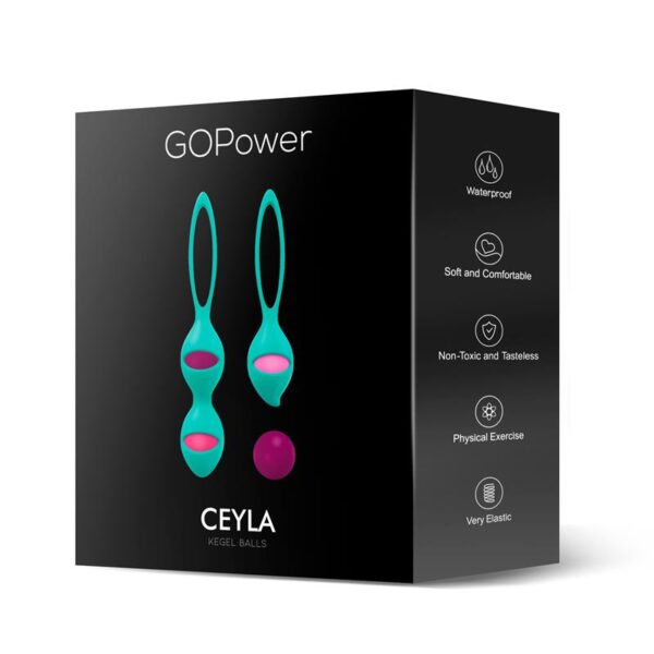 Ensemble de Boules de Kegel en Silicone GoPower Ceyla – Image 6