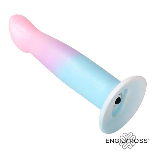 Gode Vibrant avec Ventouse Dégradé de Couleur 17 cm Dildox by Engily Ross – Image 3