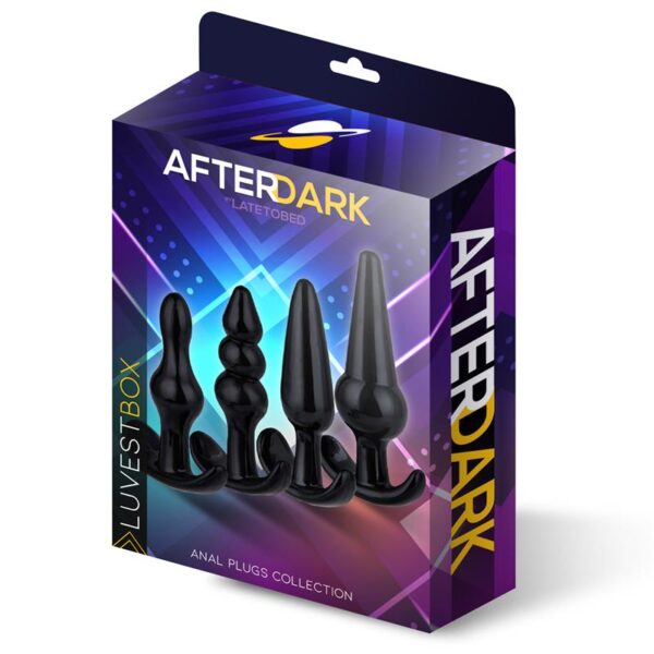 Lot de 4 Plugs Anal Afterdark Luvest – Image 3