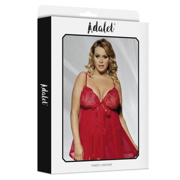 NUISETTE LISA + STRING TAILLE 44 46 ROUGE
