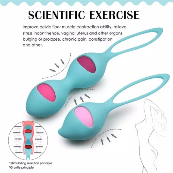 Ensemble de Boules de Kegel en Silicone GoPower Ceyla – Image 3