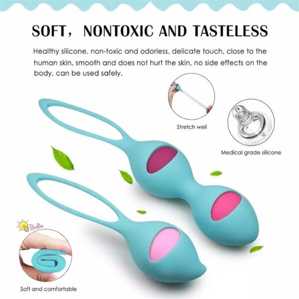 Ensemble de Boules de Kegel en Silicone GoPower Ceyla – Image 4